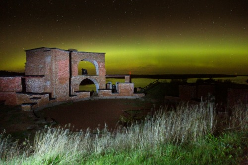 Notvikstornet Norrsken Aurora Borealis