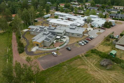 Hammargården flygbild