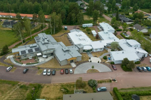 Hammargården flygbild