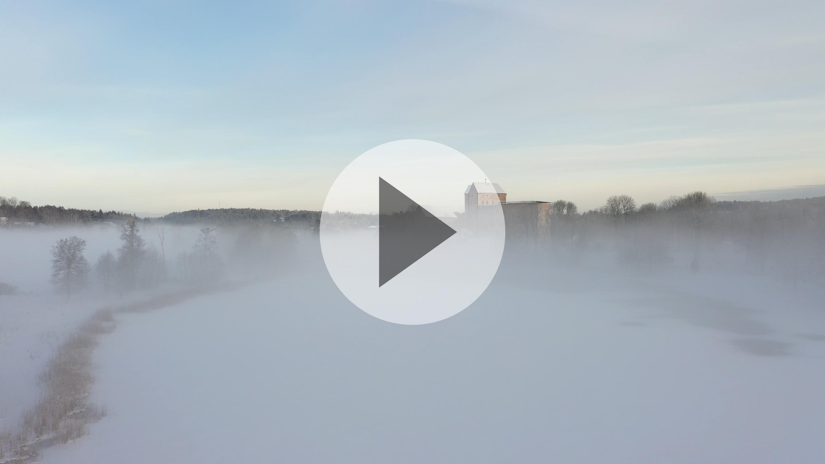 Kastelholms slott vinter