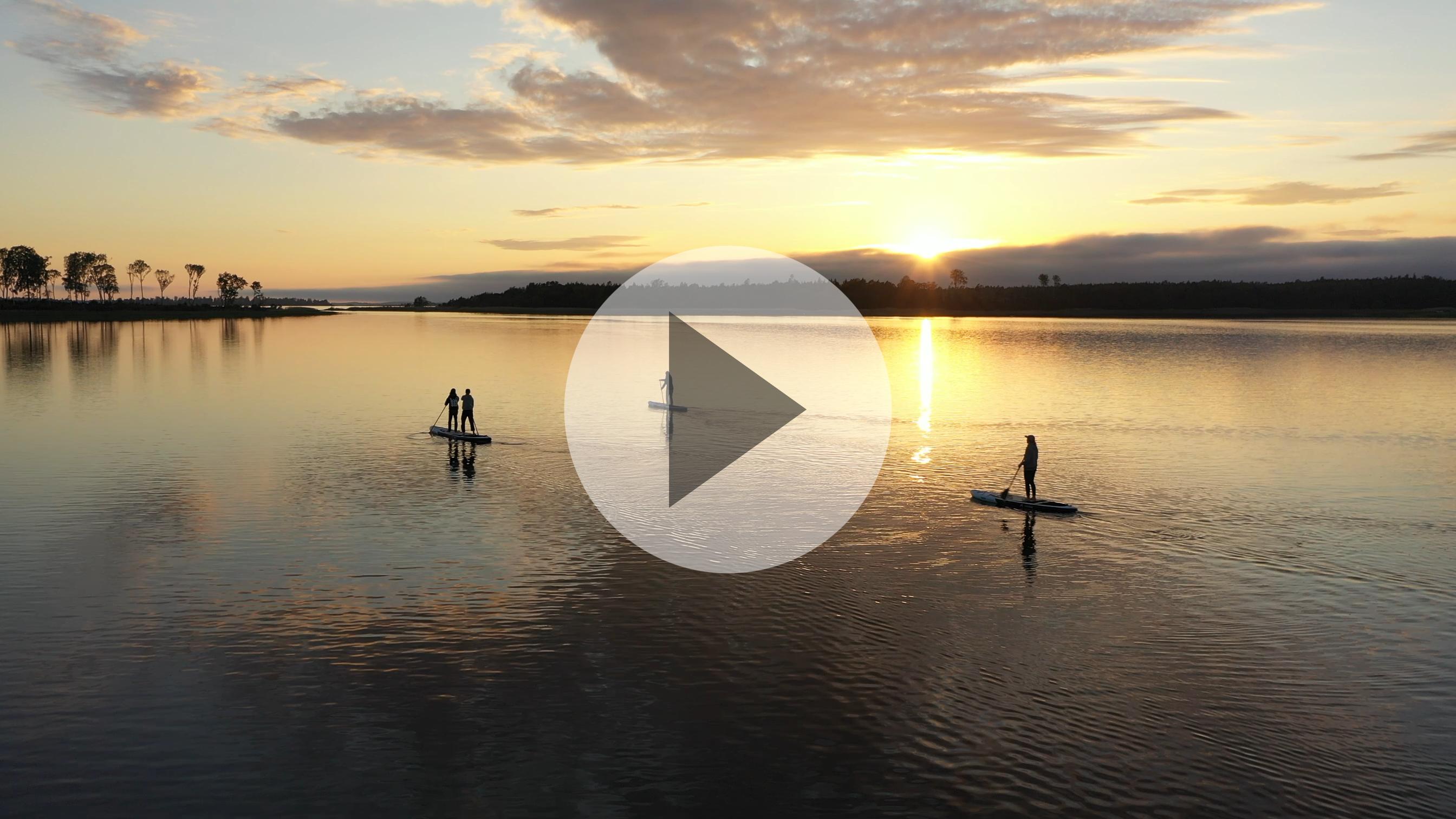 SUP paddling i Hammarland 2