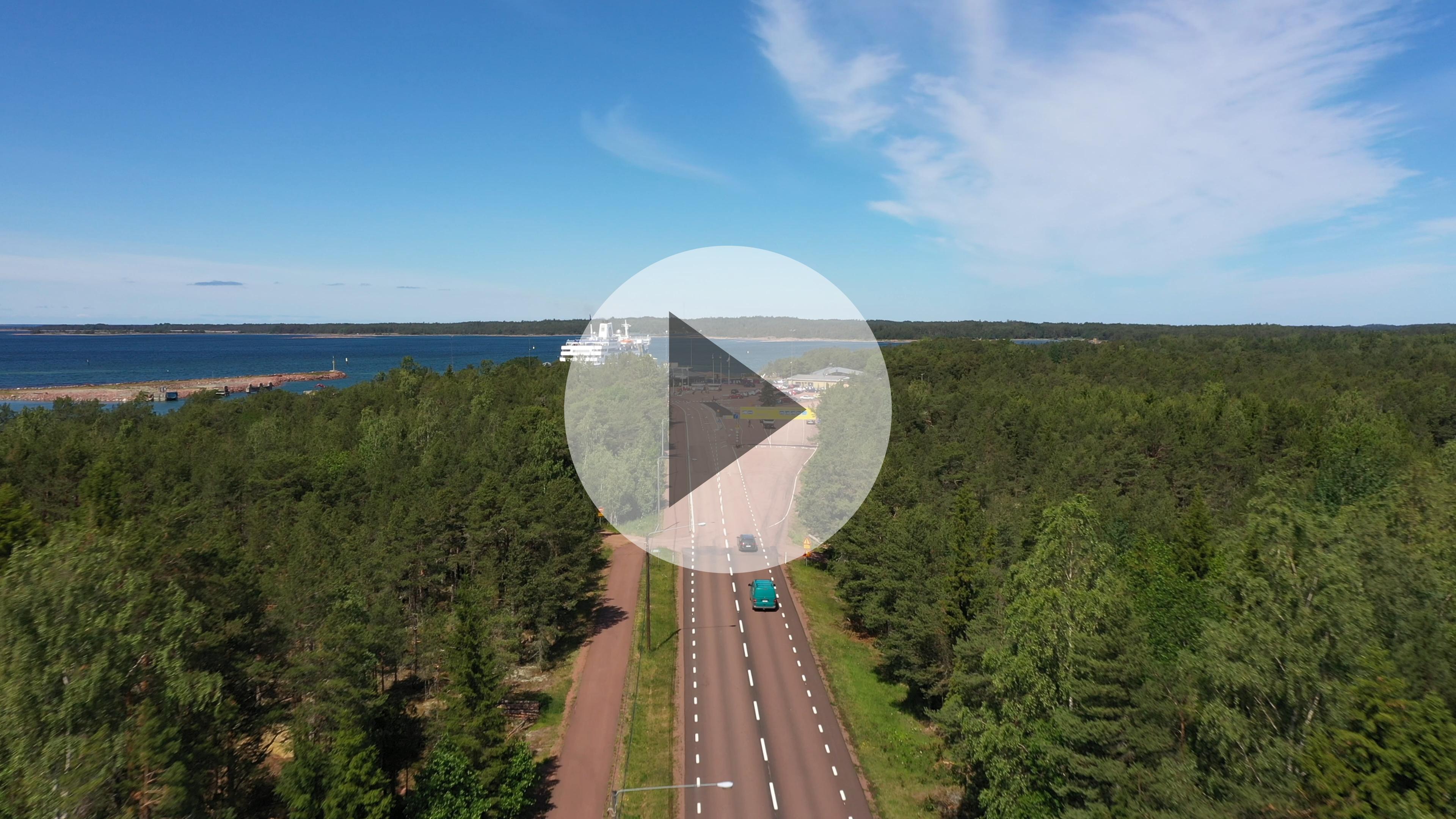 Eckerö Linjen i hamn