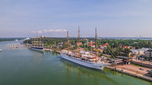 Sea Cloud Spirit i Västra hamnen