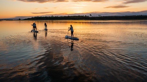 SUP paddling i Hammarland 2