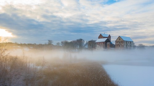 Kastelholms slott vinter