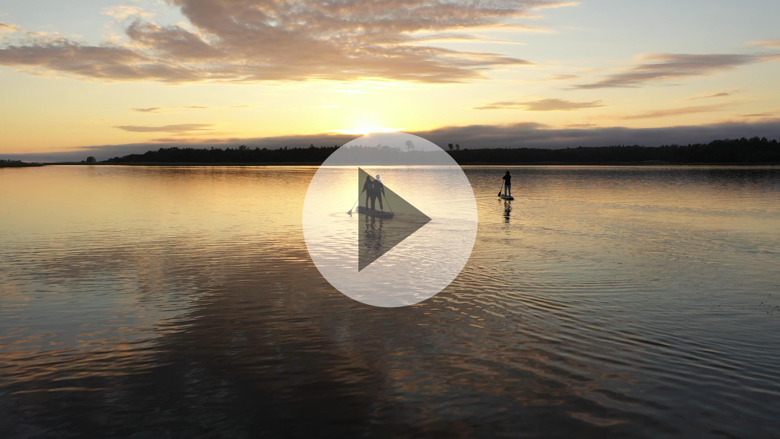 SUP paddling i Hammarland 2