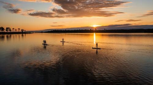 SUP paddling i Hammarland 2
