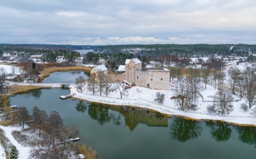 Kastelholms Slott Vinter 