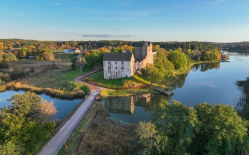 Höst vid Kastelholms slott 