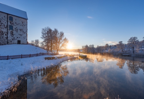 Kastelholms Slott Vinter 