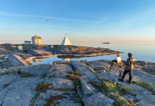 Vårkväll Kobba Klintar 