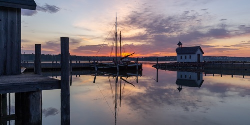 Sjökvarteret morgon 