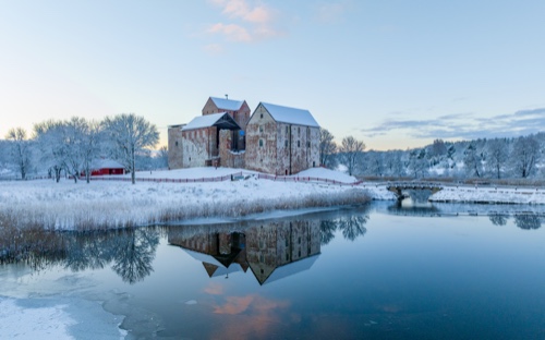 Kastelholms Slott Vinter 